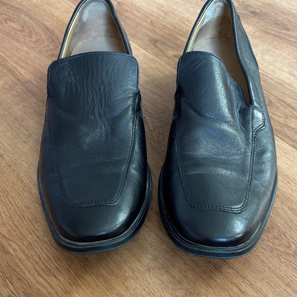 Men\'s Black Leather Loafers main image 7